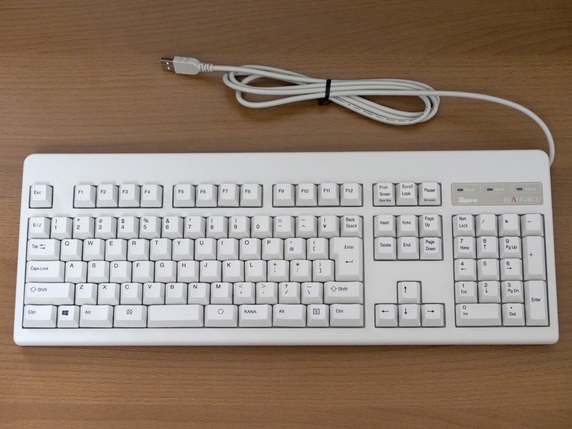 PC周辺機器 REALFORCE 108U-A Type F MODEL No:XE3100 Realforce 108U-A XE3100 のレビュー | iPentec