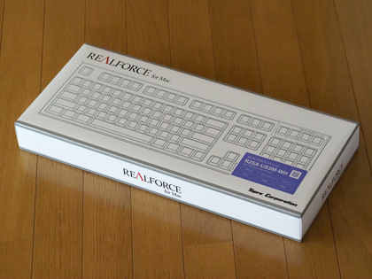 REALFORCE for Mac R2SA-US3M-WH のレビュ－:画像1