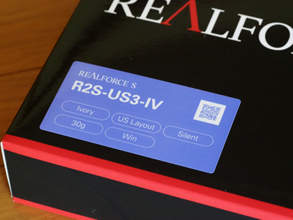 REALFORCE R2S-US3-IV のレビュ－:画像2