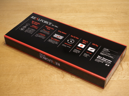 REALFORCE SA for Mac / R2SA-JP3M-WH のレビュー:画像2