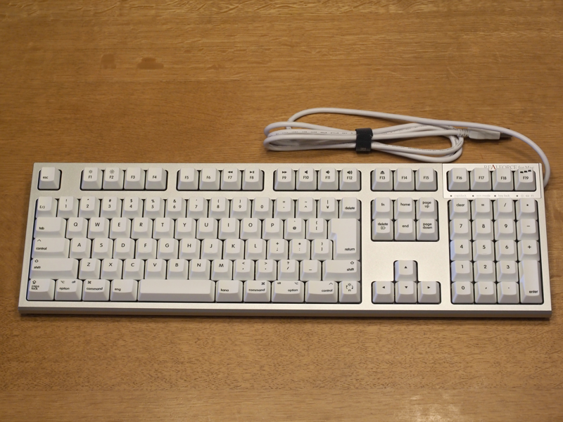 REALFORCE SA for Mac / R2SA-JP3M-WH のレビュー:画像21
