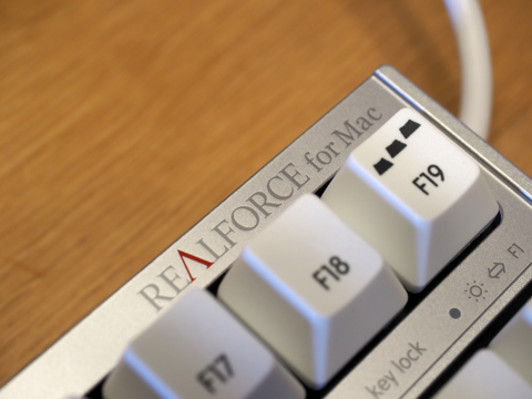 REALFORCE SA for Mac / R2SA-JP3M-WH のレビュー:画像28