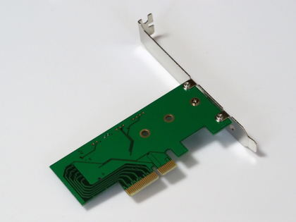 玄人志向 PCI-Express x4接続 M.2スロット増設インターフェースボード M.2-PCIE のレビュー:画像5