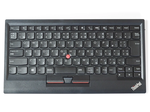 レノボ ThinkPad Bluetooth ワイヤレス・トラックポイント・キーボード 0B47181 のレビュー:画像7