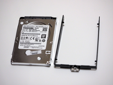 Lenovo Thinkpad W540 のHDDを交換する:画像10