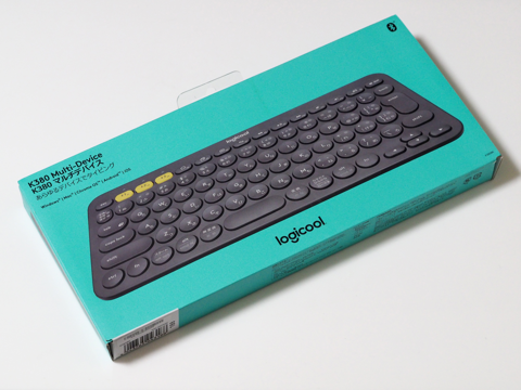 logicool K380 マルチデバイス キーボード のレビュー:画像1
