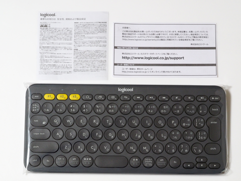 logicool K380 マルチデバイス キーボード のレビュー:画像5