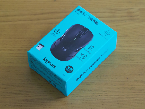 Logicool ワイヤレス マウス M545 のレビュー:画像1