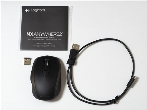 Logicool MX Anywhere 2 ワイヤレス モバイルマウス のレビュー:画像6