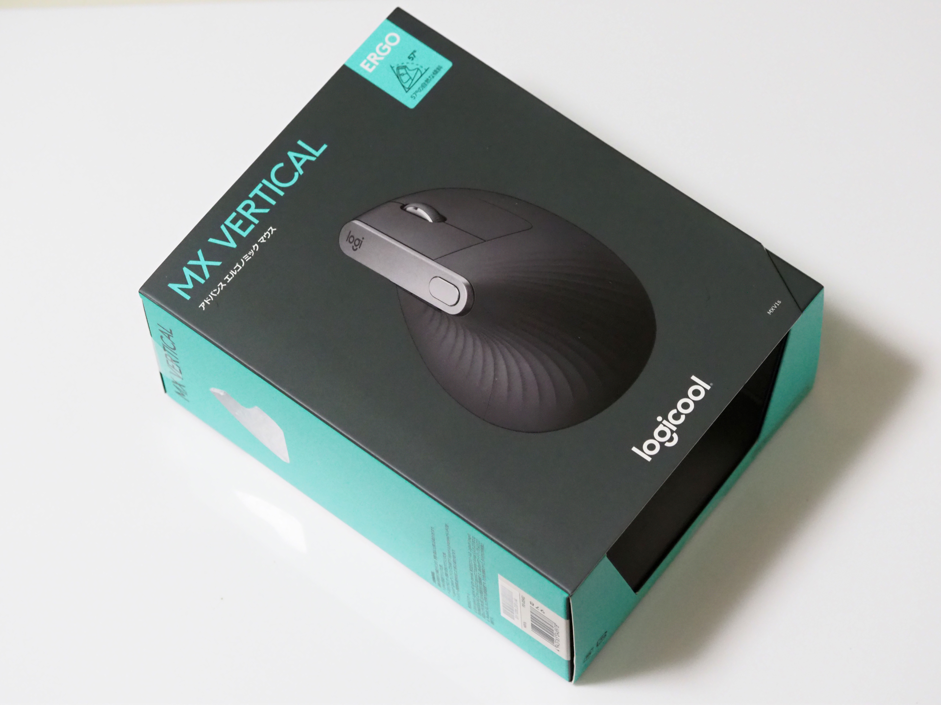 Logicool MX Vertical アドバンス エルゴノミック マウス のレビュー