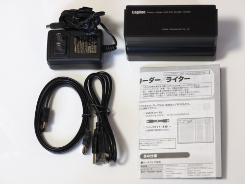 Logitech HDDリーダーライタ LHR-DS03SAU2 のレビュー:画像3