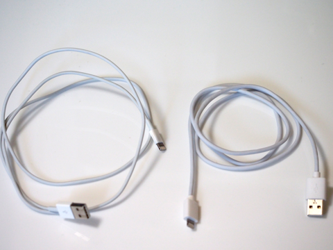 Logitec Lightning USBケーブル LHC-UALWHシリーズ のレビュー:画像5