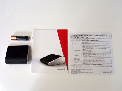 Microsoft Wedge Touch Mouse のレビュー:画像4