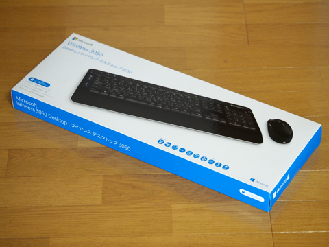 Microsoft Wireless Desktop 3050 のレビュー:画像1