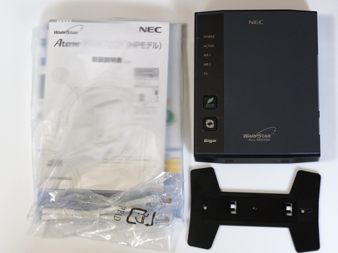 NEC Aterm WR8700N のレビュー:画像2