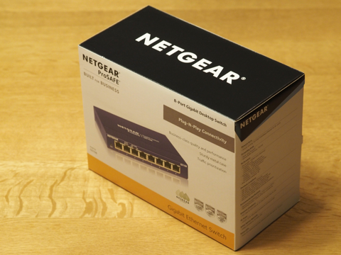 NETGEAR GS108-400JPS のレビュー:画像1