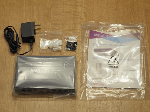 NETGEAR GS108-400JPS のレビュー:画像6