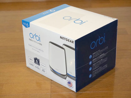 Orbi AX6000 トライバンドメッシュWiFi6 システム のレビュー:画像1