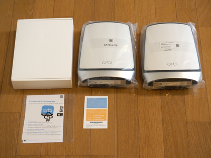 Orbi AX6000 トライバンドメッシュWiFi6 システム のレビュー:画像5