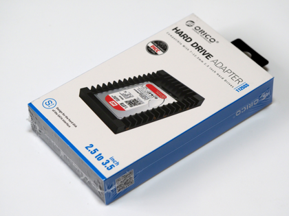 ORICO 2.5インチ → 3.5インチ HDD/SSD 変換マウンタ SATA3.0 のレビュー:画像1