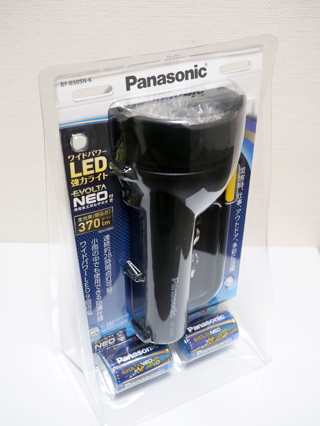 Panasonic LED懐中電灯 BF-BS05N-K のレビュー:画像1