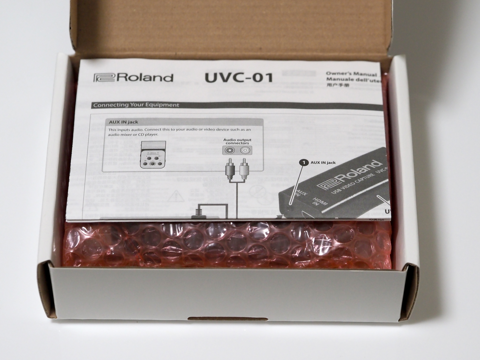 Roland UVC-01 USB VIDEO CAPTURE のレビュー:画像2