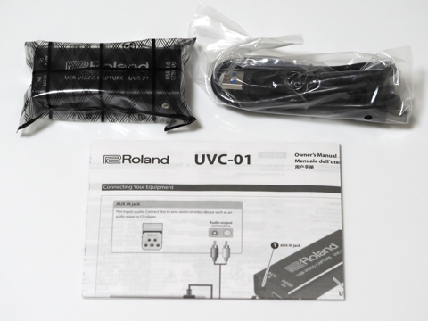 Roland UVC-01 USB VIDEO CAPTURE のレビュー:画像4