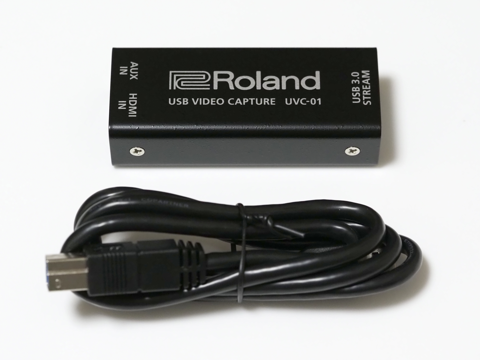 Roland UVC-01 USB VIDEO CAPTURE のレビュー:画像5