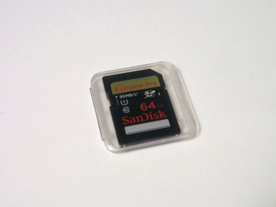 SANDISK (サンディスク) 64GB SDXCカード Extreme Pro SDSDXPA-064G-X46 のレビュー:画像3