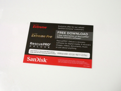 SANDISK (サンディスク) 64GB SDXCカード Extreme Pro SDSDXPA-064G-X46 のレビュー:画像5
