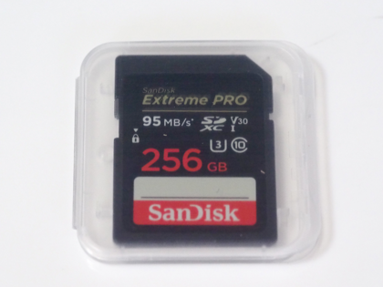 SANDISK (サンディスク) 256GB SDXCカード Extreme Pro SDSDXXG-256G-GN4IN のレビュー:画像3