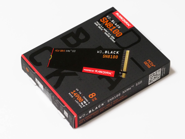SANDISK SSD WD_BLACK SN8100シリーズ WDS800T1X0M (8TB) のパフォーマンス:画像1