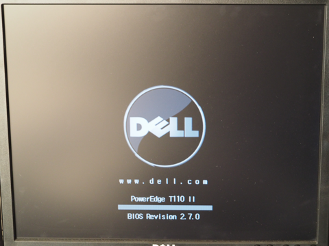 DELL PowerEdge T110 II のRAIDボリューム (バーチャルディスク) を作成する:画像1