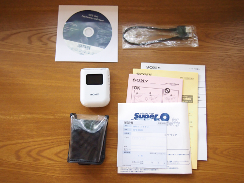 SONY GPSユニット(GPSロガー) - GPS-CS3K のレビュー:画像2