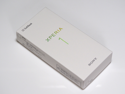 SONY Xperia 1 (802SO) のレビュー:画像1