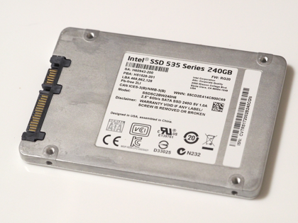 Intel SSD 535 Series 240GB MLC 2.5inch のレビュー と パフォーマンス測定:画像4