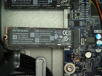 Intel SSD 760p M.2 PCIEx4 2TBモデル SSDPEKKW020T8X1 のレビュー - 読み書きの速度と性能:画像10