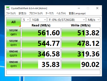 SanDisk SSD SDSSDH3-4T00-G26 (4TB) のレビュー と パフォーマンス測定:画像10