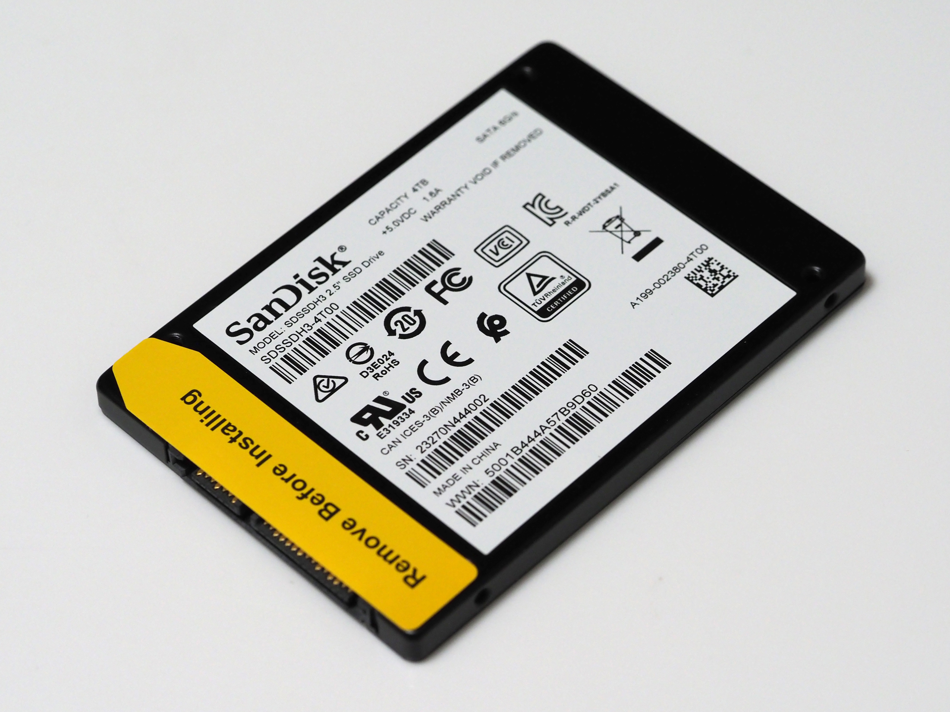 SanDisk SSD SDSSDH3-4T00-G26 (4TB) のレビュー と パフォーマンス