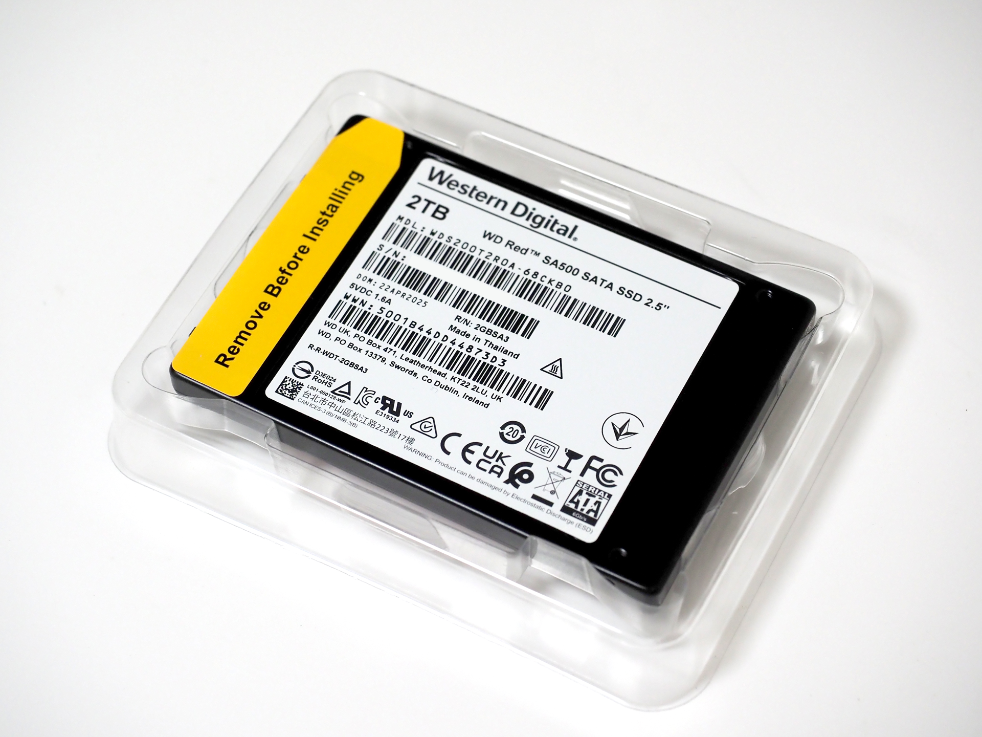 WD Red SA500 SATA SSD - WDS200T2R0A (2TB) のパフォーマンス 