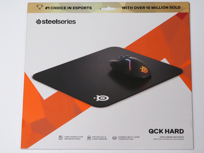 SteelSeries QcK Hard ゲーミングマウスパッド (QcK 硬質ゲーミングマウスパッド) のレビュー:画像1