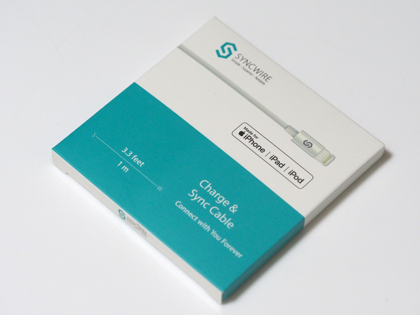 Syncwire Lightning to USB Cable - White のレビュー:画像1