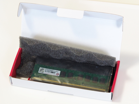 Transcend デスクトップPC用増設メモリ TS1GLK72V6H のレビュー:画像3