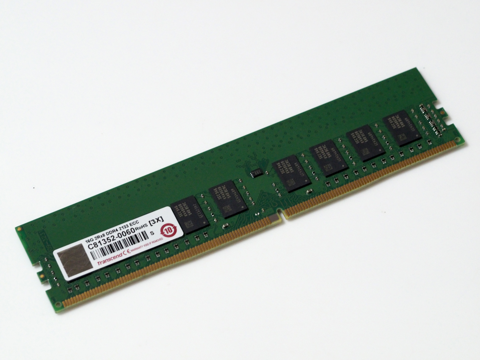 Transcend 16GB DDR4 メモリ TS2GLH72V1B のレビュー:画像6