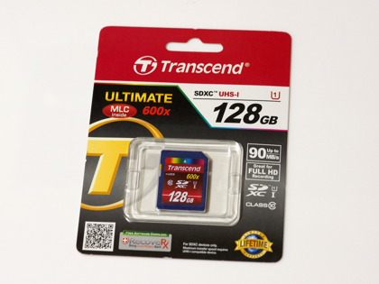 トランセンド 128GB SDXCカード TS128GSDXC10U1 のレビュー:画像1