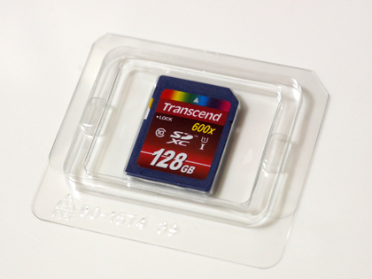 トランセンド 128GB SDXCカード TS128GSDXC10U1 のレビュー:画像2