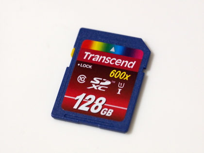 トランセンド 128GB SDXCカード TS128GSDXC10U1 のレビュー:画像3