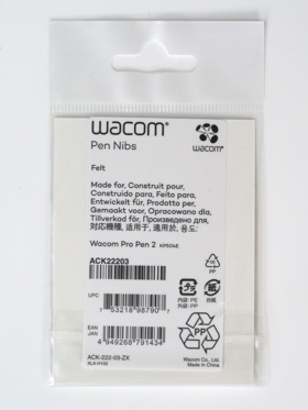 ワコム (WACOM) プロペン2専用替え芯 フェルト芯 ACK22203 のレビュー:画像3