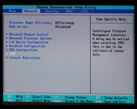 HP ML110 G5/G6 で電源ON時に 