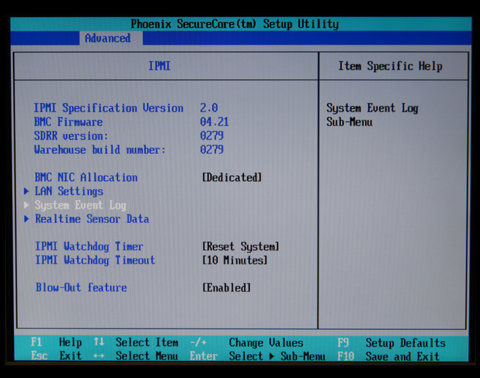 HP ML110 G5/G6 で電源ON時に 